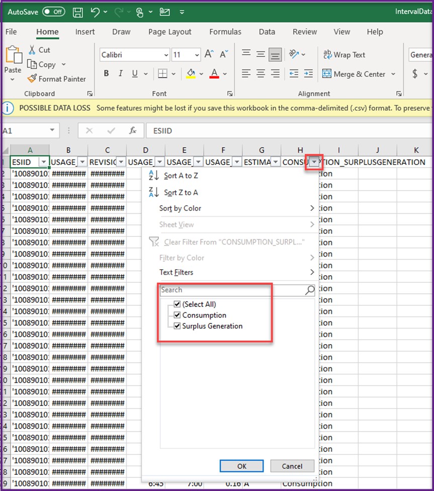Consumption surplus generation