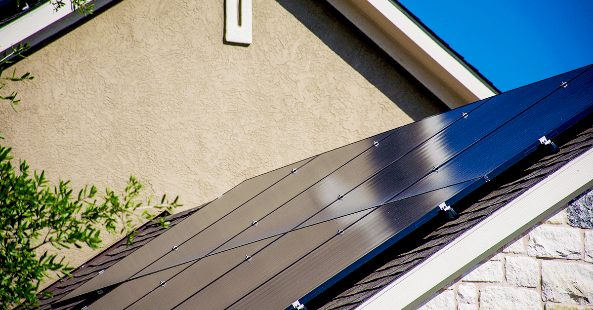 Solar Panel on Home